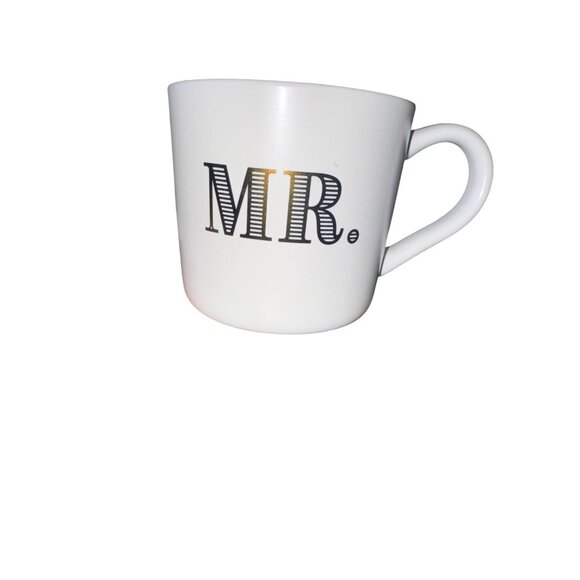Mr. Stoneware Mug By Threshold Microwave & Dishwasher Safe White - Picture 1 of 4